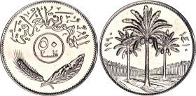 Iraq 50 Fils 1990 Specimen PCGS SP 65
KM# 128, N# 3300; Copper-nickel; With full mint luster