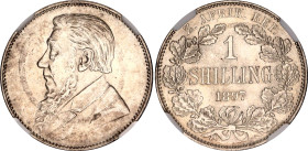 South Africa 1 Shilling 1897 NGC MS 61
KM# 5, N# 16031; Silver