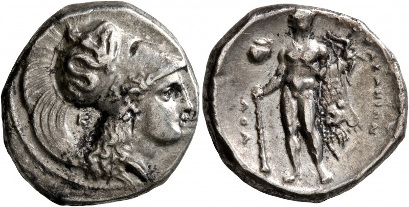 LUCANIA. Herakleia. Circa 330/25-281 BC. Didrachm or Nomos (Silver, 21 mm, 7.71 ...