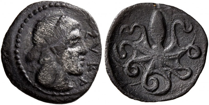 SICILY. Syracuse. Second Democracy , 466-405 BC. Litra (Silver, 12 mm, 0.56 g, 8...