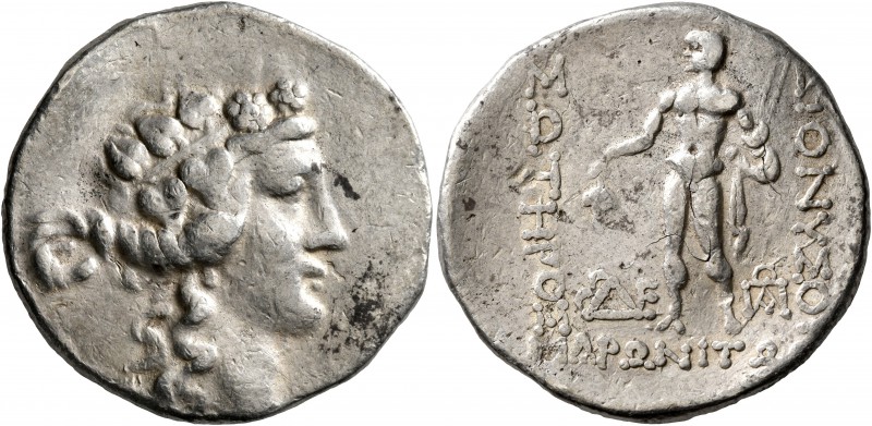 THRACE. Maroneia. Circa 189/8-49/5 BC. Tetradrachm (Silver, 30 mm, 16.72 g, 12 h...