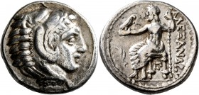 KINGS OF MACEDON. Alexander III ‘the Great’, 336-323 BC. Tetradrachm (Silver, 25 mm, 16.88 g, 11 h), Amphipolis, struck by Kassander as regent, circa ...