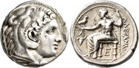 KINGS OF MACEDON. Alexander III ‘the Great’, 336-323 BC. Tetradrachm (Silver, 25 mm, 16.88 g, 5 h), Amphipolis, struck by Kassander as regent, circa 3...