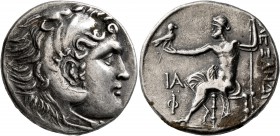 KINGS OF MACEDON. Alexander III ‘the Great’, 336-323 BC. Tetradrachm (Subaeratus, 30 mm, 15.15 g, 12 h), irregular mint, imitating Phaselis, CY 11 = 2...