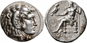 KINGS OF MACEDON. Alexander III ‘the Great’, 336-323 BC. Tetradrachm (Silver, 26 mm, 17.15 g, 3 h), Babylon, struck under Seleukos I, circa 311-300 BC...