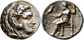 KINGS OF MACEDON. Alexander III ‘the Great’, 336-323 BC. Tetradrachm (Silver, 25 mm, 17.11 g, 1 h), Babylon, struck by Peithon, circa 315-311. Head of...