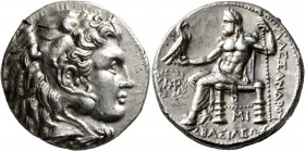 KINGS OF MACEDON. Alexander III ‘the Great’, 336-323 BC. Tetradrachm (Silver, 26 mm, 17.11 g, 1 h), Babylon, struck under Seleukos I, circa 311-300 BC...