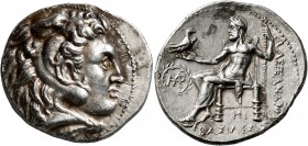 KINGS OF MACEDON. Alexander III ‘the Great’, 336-323 BC. Tetradrachm (Silver, 27 mm, 17.08 g, 8 h), Babylon, struck under Seleukos I, circa 311-300 BC...