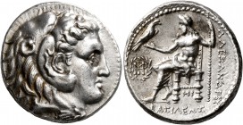 KINGS OF MACEDON. Alexander III ‘the Great’, 336-323 BC. Tetradrachm (Silver, 26 mm, 17.14 g, 9 h), Babylon, struck under Seleukos I, circa 311-300 BC...