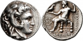 KINGS OF MACEDON. Alexander III ‘the Great’, 336-323 BC. Tetradrachm (Silver, 24 mm, 17.04 g, 4 h), Babylon, struck under Seleukos I, circa 311-300. H...