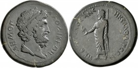 PHRYGIA. Laodicea ad Lycum. Pseudo-autonomous issue . Medallion (Bronze, 35 mm, 26.80 g, 6 h), Ae. P. Kl. Attalos, archiereus, time of Antoninus Pius ...