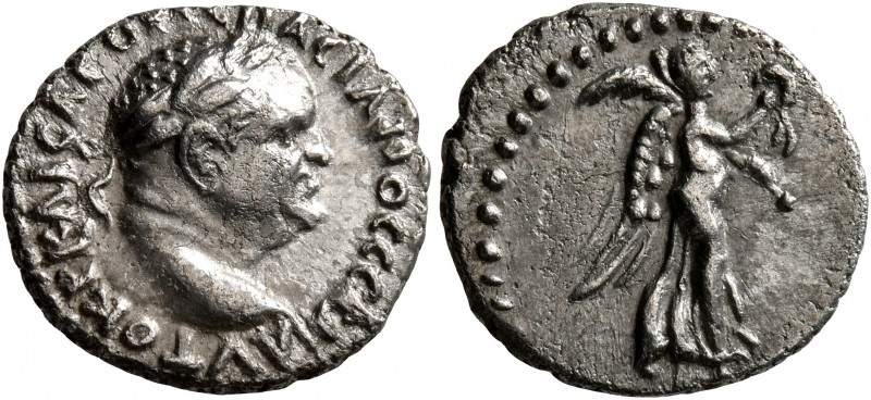 CAPPADOCIA. Caesaraea-Eusebia. Vespasian , 69-79. Hemidrachm (Silver, 14 mm, 1.7...