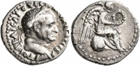CAPPADOCIA. Caesaraea-Eusebia. Vespasian , 69-79. Hemidrachm (Silver, 14 mm, 1.78 g, 1 h). AYTOKP KAICAP OYЄCΠACIANOC CЄBA Laureate head of Vespasian ...