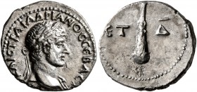 CAPPADOCIA. Caesaraea-Eusebia. Hadrian , 117-138. Hemidrachm (Silver, 15 mm, 1.74 g, 12 h), RY 4 = 119/20 AD. [AYTO] KAIC TPAI AΔPIANOC CЄBACT Laureat...