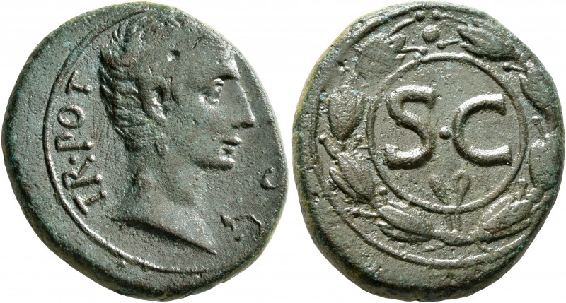 SYRIA, Seleucis and Pieria. Antioch. Augustus , 27 BC-AD 14. As (Bronze, 25 mm, ...