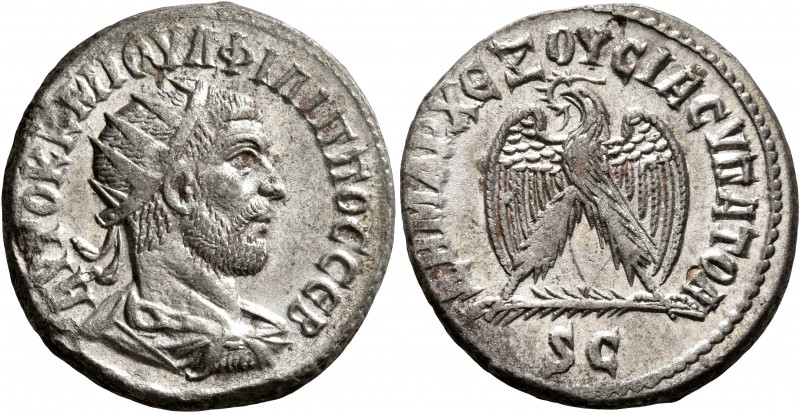 SYRIA, Seleucis and Pieria. Antioch. Philip I , 244-249. Tetradrachm (Silver, 25...