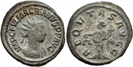 Macrianus, usurper, 260-261. Antoninianus (Billon, 21 mm, 4.64 g, 5 h), Samosata. IMP C FVL MACRIANVS P F AVG Radiate and cuirassed bust of Macrianus ...