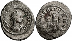 Macrianus, usurper, 260-261. Antoninianus (Billon, 24 mm, 5.33 g, 5 h), Samosata. IMP C FVL MACRIANVS P F AVG Radiate and cuirassed bust of Macrianus ...