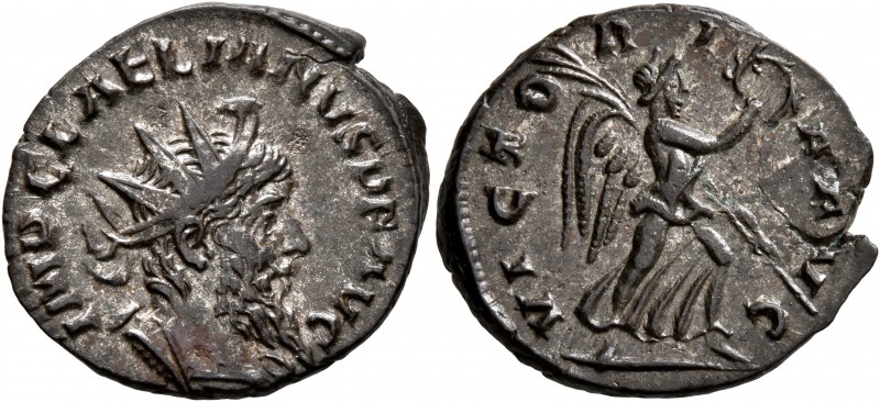 Laelianus, Romano-Gallic usurper, 269. Antoninianus (Silvered bronze, 21 mm, 3.8...
