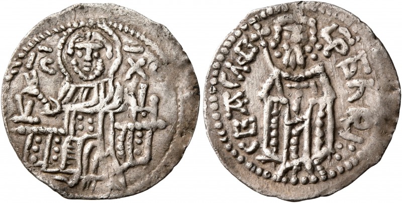 BULGARIA. Second Empire. Todor Svetoslav , 1300–1322. Grosh (Silver, 21 mm, 1.69...