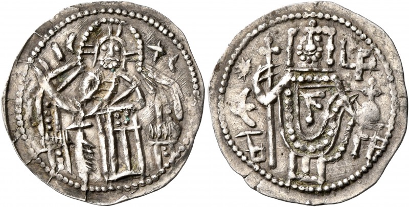 BULGARIA. Second Empire. Ivan Aleksandar , 1331–1371. Grosh (Silver, 22 mm, 1.47...