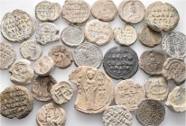 A lot containing 31 lead seals. All: Byzantine. Fine to very fine. LOT SOLD AS IS, NO RETURNS. 31 seals in lot.