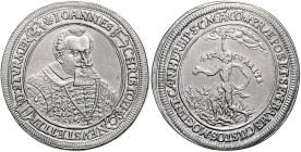 Bamberg - Bistum Johann Gottfried von Aschhausen. 1609-1622 Zinnabschlag des Talers o.J., (Mzm. wahrscheinlich Conrad Stutz) auf Johann Christoph Neus...