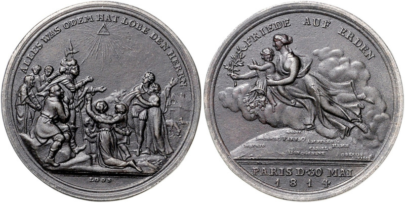 Brandenburg in den Marken - Preussen Friedrich Wilhelm III. 1797-1840 Eisengussm...