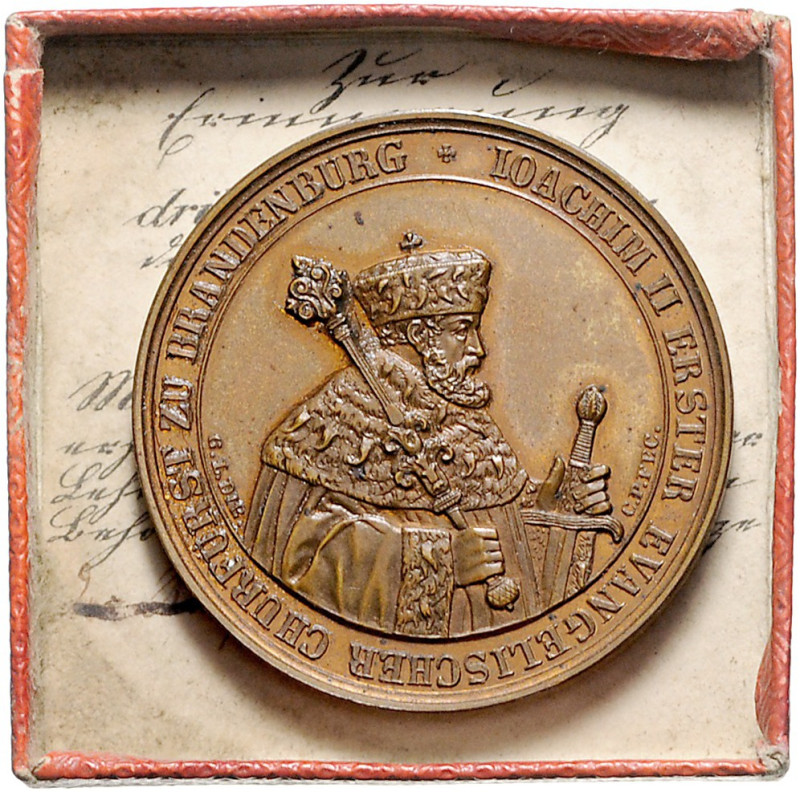 Brandenburg in den Marken - Preussen Friedrich Wilhelm III. 1797-1840 Bronzemeda...