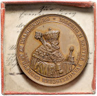 Brandenburg in den Marken - Preussen Friedrich Wilhelm III. 1797-1840 Bronzemedaille o.J. (v. Loos/Pfeuffer) auf die 300-Jahrfeier der Reformation von...