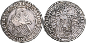 Braunschweig und Lüneburg - Lüneburg-Celle Christian der Ältere 1611-1633 Taler 1624 HV-E Osterode/Catlenburg Welter 922. Dav. 6449. 
 ss+/vz