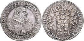 Braunschweig und Lüneburg - Lüneburg-Celle Christian der Ältere 1611-1633 Taler 1626 H-S Clausthal Mzm. Henning Schreiber. Welter 923. Dav. 6468. 
Fü...