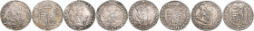 RDR - Österreich Erzherzog Ferdinand II. 1590-1637 Lot von 4 Beischlägen von Talern des 16. und 17. Jahrhunderts. 
interessant und teilweise sehr sel...