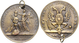 RDR - Österreich Franz I. 1745-1765 Bronzemedaille 1745 (unsign.) auf seine Kaiserkrönung zu Frankfurt. Slg. Mont. 1773. Slg. Jul. 1623. J.+F. 789. 
...