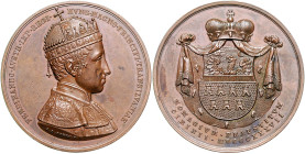 RDR - Österreich Ferdinand I. 1835-1848 Bronzemedaille 1835 (v. Boehm) auf die Huldigung Siebenbürgens in Hermannstadt. Slg. Mont. 2567. Hauser 29. 
...
