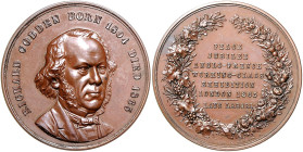 Großbritannien Victoria 1837-1901 Bronzemedaille 1865 (v. Brown/Weigand) auf Richard Cobden (1804-1865), Prämie der Anglo-Französische Arbeiterausstel...