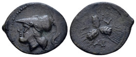 Apulia, Arpi Triobol circa 215-212