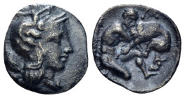 Calabria, Tarentum Diobol circa 380-325