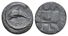 Sicily, Messana as Zankle Litra circa 500-493 - From the collection of a Mentor.