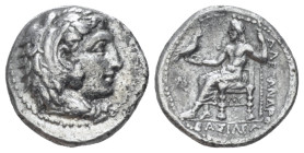 Kingdom of Macedon, Alexander III, 336-323 and posthumous issue Babylon Hemidrachm circa 323-317
