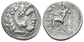 Kingdom of Thrace, Lysimachus, 306-281 Colophon Drachm circa 305-281