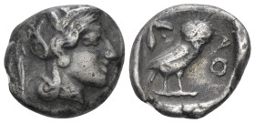 Attica, Athens Drachm circa 454-404 - From the collection of a Mentor.