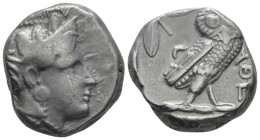 Attica, Athens Tetradrachm circa 297-255