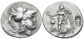 Pamphilia, Side Tetradrachm Kleu-, magistrate circa 183-175