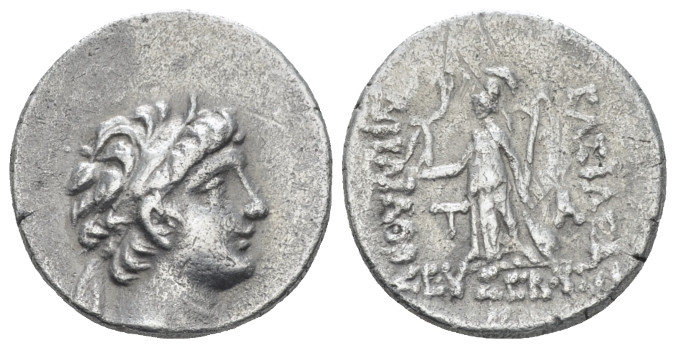 Kings of Cappadocia, Ariarathes V Eusebes Philopator, 163-130 Drachm circa 163-1...