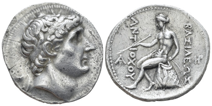 The Seleucid Kings, Antiochus I Soter, 294-261 Seleucia on the Tigris Tetradrach...