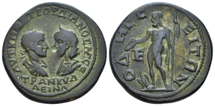 Moesia, Odessus Gordian III, 238-244 Bronze circa 238-244, Æ 27.50 mm., 13.12 g....