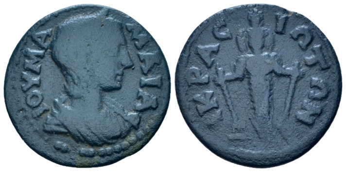 Lydia, Acrasus Julia Mamaea, mother of Severus Alexander Bronze circa 222-235, Æ...