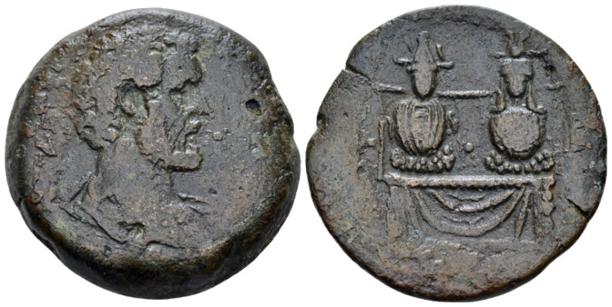 Egypt, Alexandria. Dattari. Antoninus Pius, 138-161 Drachm circa 138-139 (year 2...