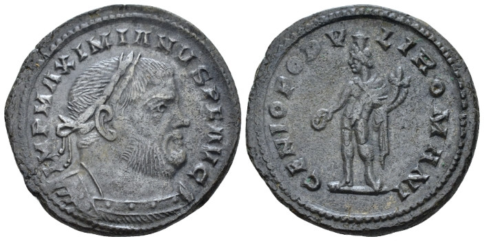 Maximianus Herculius, first reign 286-305 Follis Londinium circa 303-305, Æ 28.0...